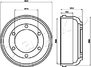 Brake Drum (560317)