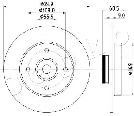 Brake Disc (610618)