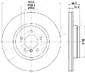 Brake Disc (610122)