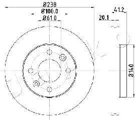 Brake Disc (600708)