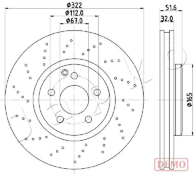 Brake Disc (600528C)