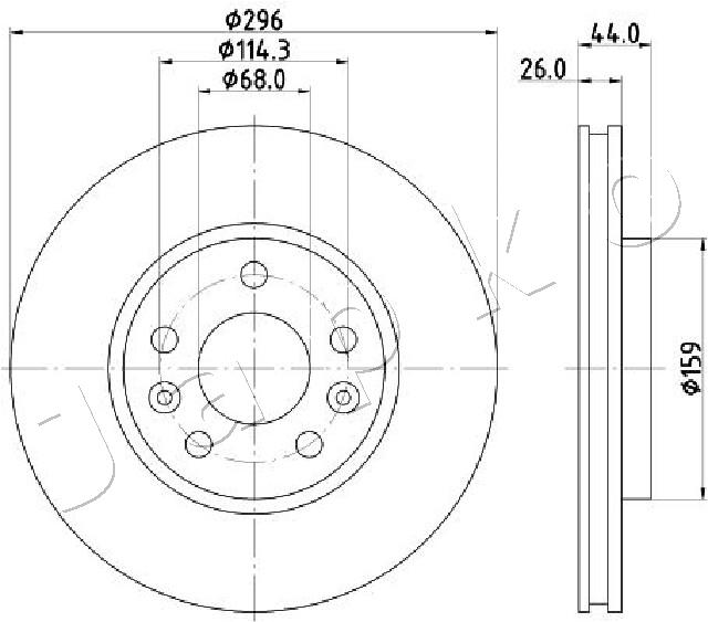 Brake Disc (601000C)