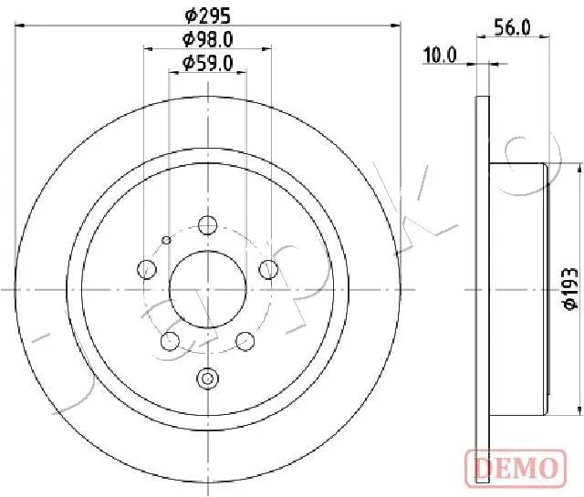 Brake Disc (610608C)