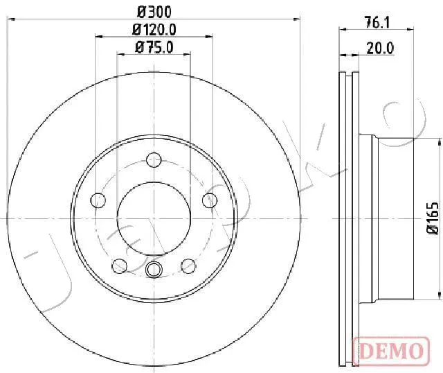 Brake Disc (610136C)