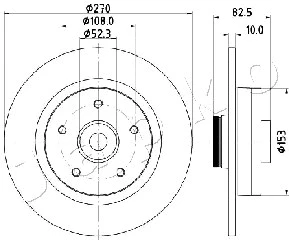 Brake Disc (610710)