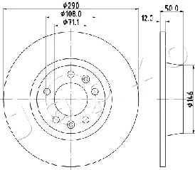Brake Disc (610617)