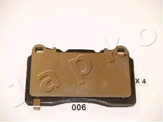 Brake Pad Set, disc brake (51006)