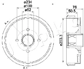 Brake Drum (560409)