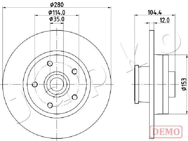 Brake Disc (61132C)