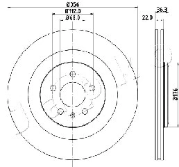 Brake Disc (610917)