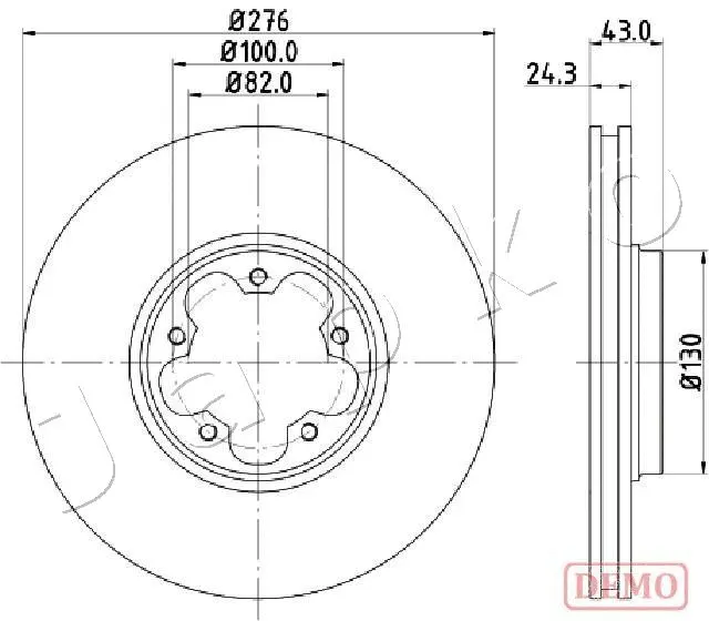Brake Disc (600356C)