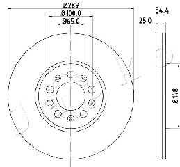 Brake Disc (600901)