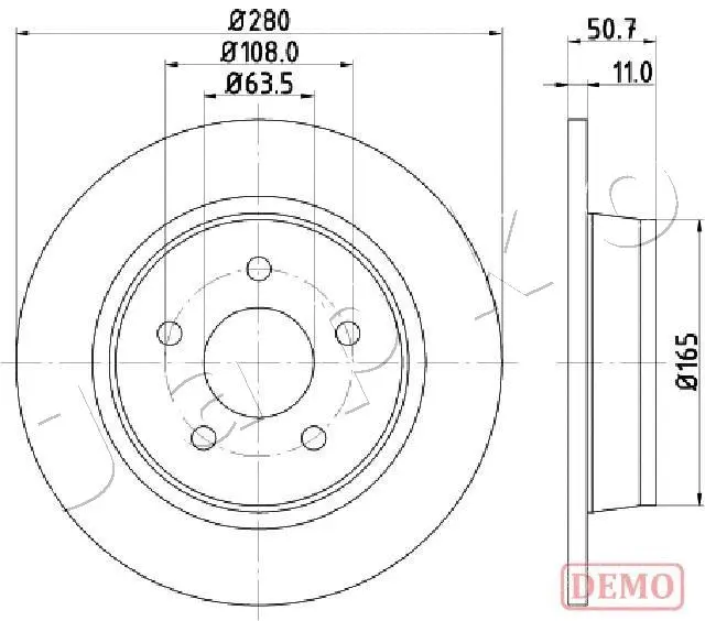 Brake Disc (610302C)