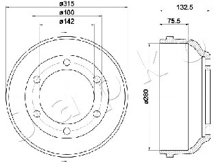 Brake Drum (560318)