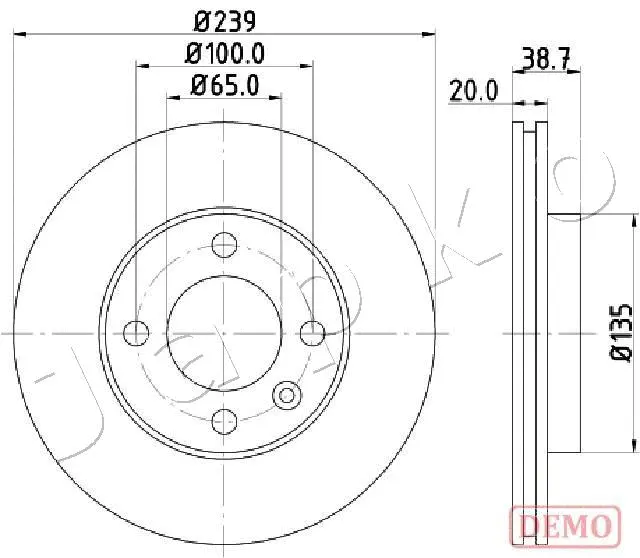 Brake Disc (600939C)