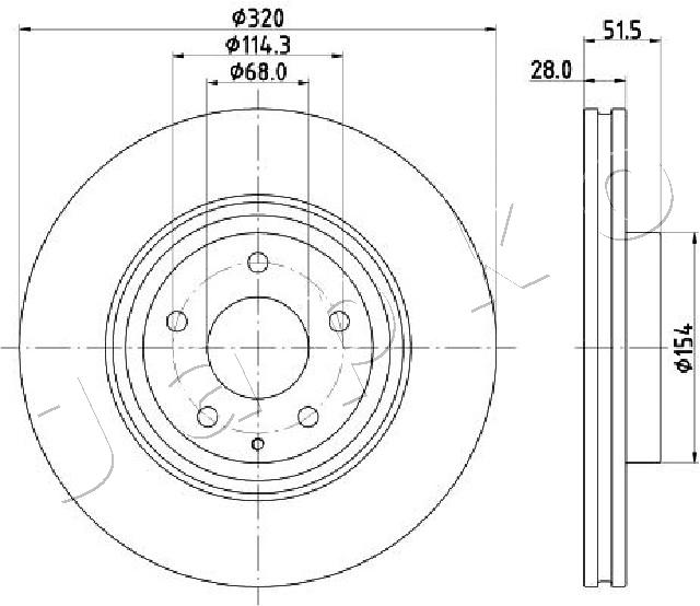 Brake Disc (60368C)