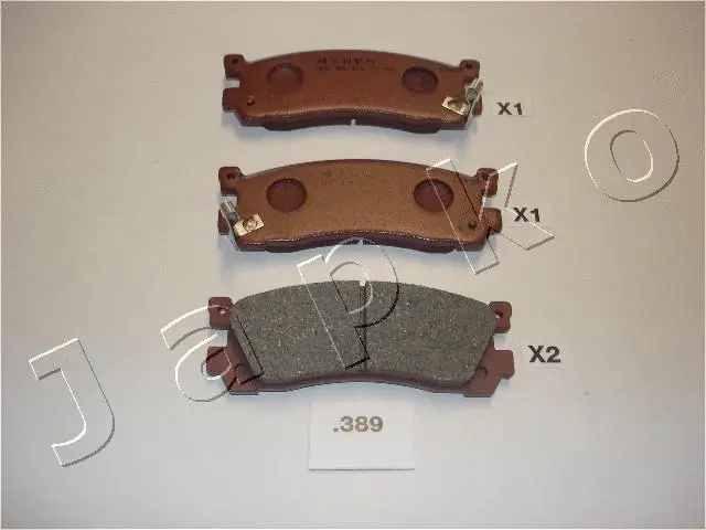 Brake Pad Set, disc brake (51389)