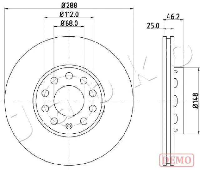 Brake Disc (600910C)