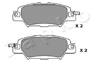 Brake Pad Set, disc brake (51318)