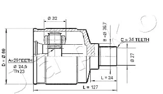 Joint Kit, drive shaft