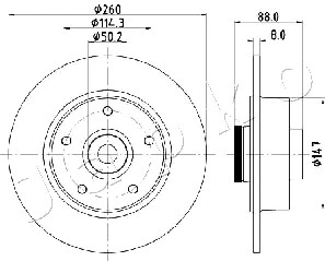 Brake Disc (610713)