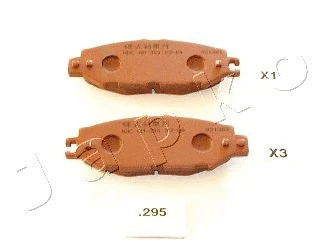 Brake Pad Set, disc brake (51295)