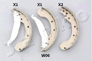 Brake Shoe Set (55W06)
