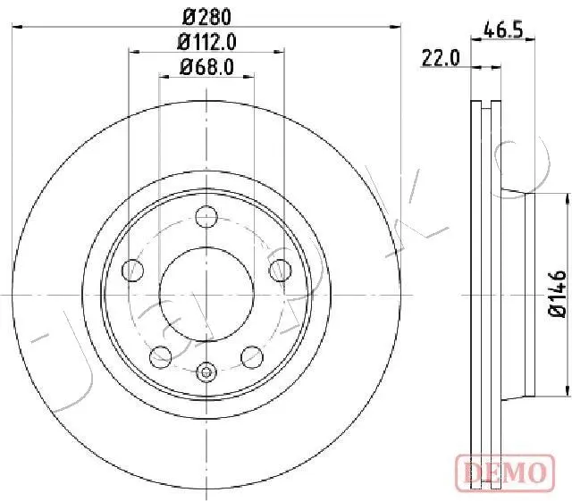 Brake Disc (600911C)