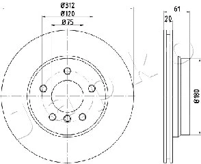 Brake Disc (610108)