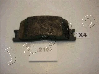 Brake Pad Set, disc brake (51216)