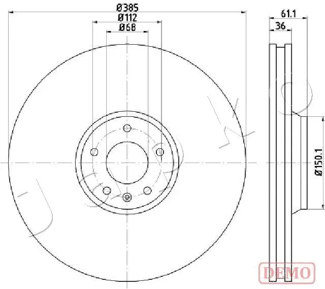 Brake Disc (600928C)