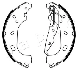 Brake Shoe Set (550402)