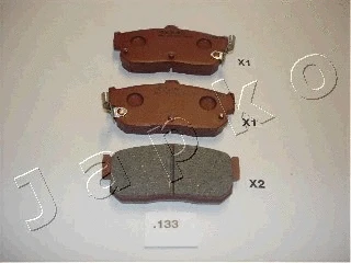 Brake Pad Set, disc brake (51133)