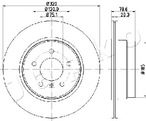 Brake Disc (610129)