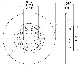 Brake Disc (600924)