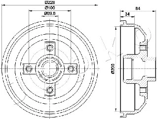 Brake Drum (560407)