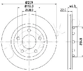 Brake Disc (610913)