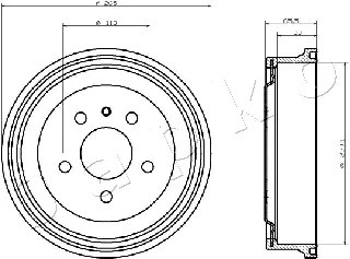Brake Drum (560413)