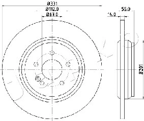 Brake Disc (610523)