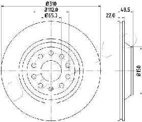 Brake Disc (610903)