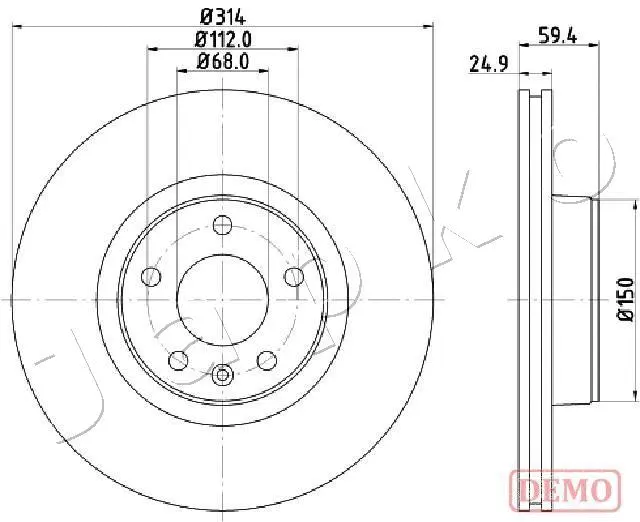 Brake Disc (600927C)