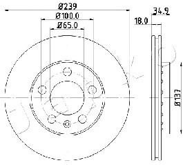 Brake Disc (600945)