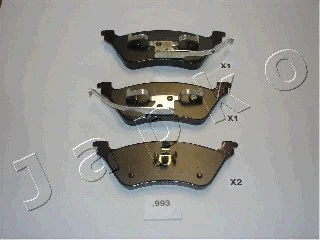 Brake Pad Set, disc brake (51993)