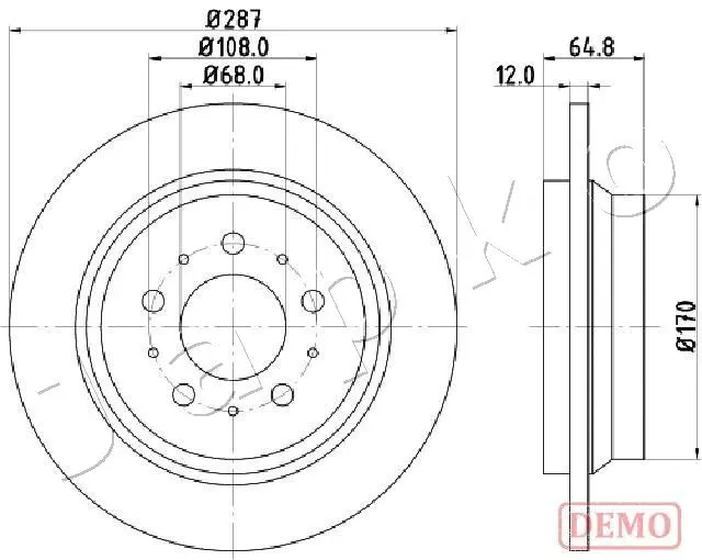 Brake Disc (610321C)