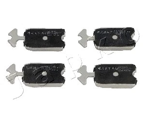 Brake Pad Set, disc brake (500648)