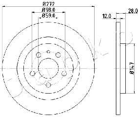 Brake Disc (610606)