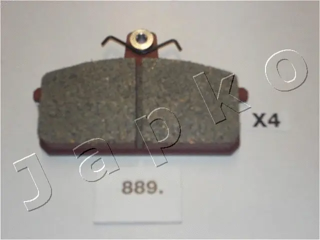 Brake Pad Set, disc brake (50889)