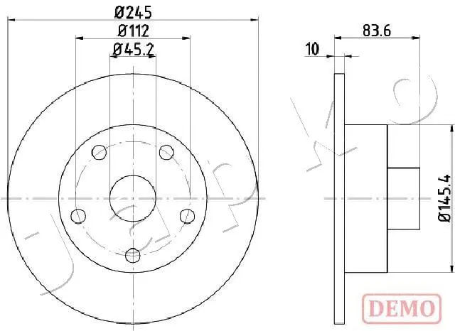 Brake Disc (610906C)