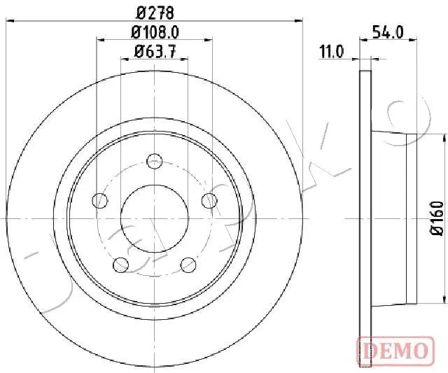 Brake Disc (610311C)