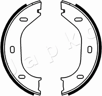 Brake Shoe Set, parking brake (550233)